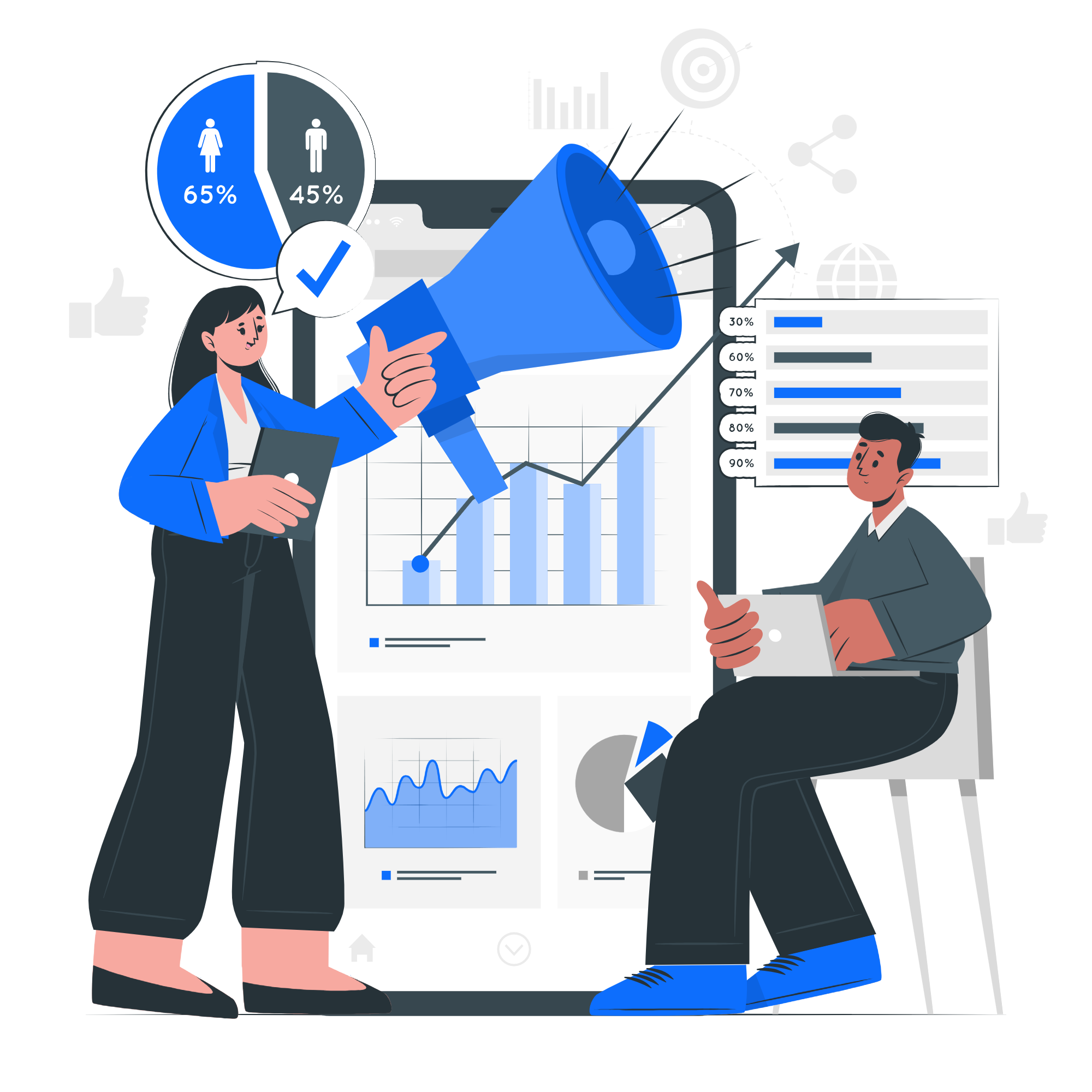 Professionals from various industries collaborating